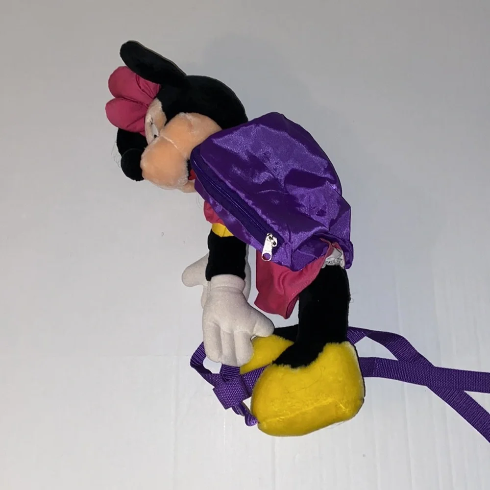 Disney Minnie Mouse Stuffed Plush Backpack